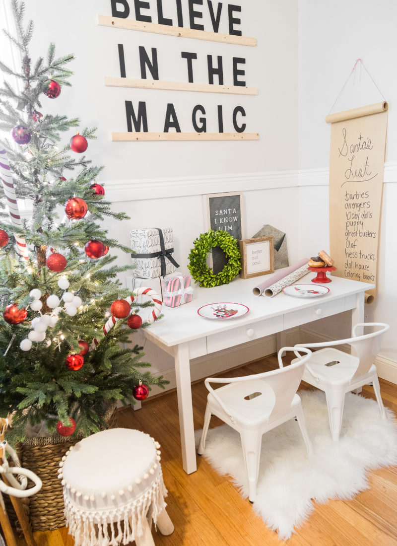 How to Transform Your Children’s Room into Santa’s Christmas Workshop: Pottery Barn Kids Themed