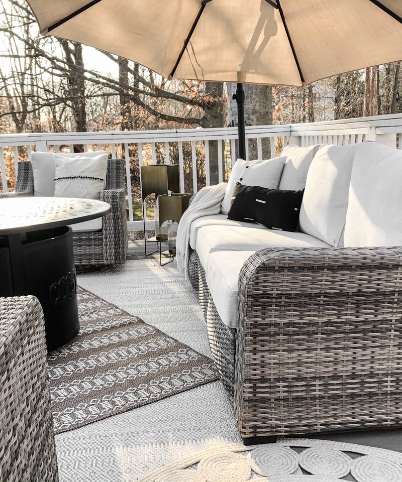 Spring 2020 Patio Deck Refresh with Raymour Flanigan