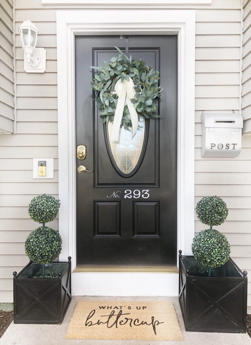 5 Easy Ways to Refresh Your Front Door for Spring: Budget Friendly Inspiration