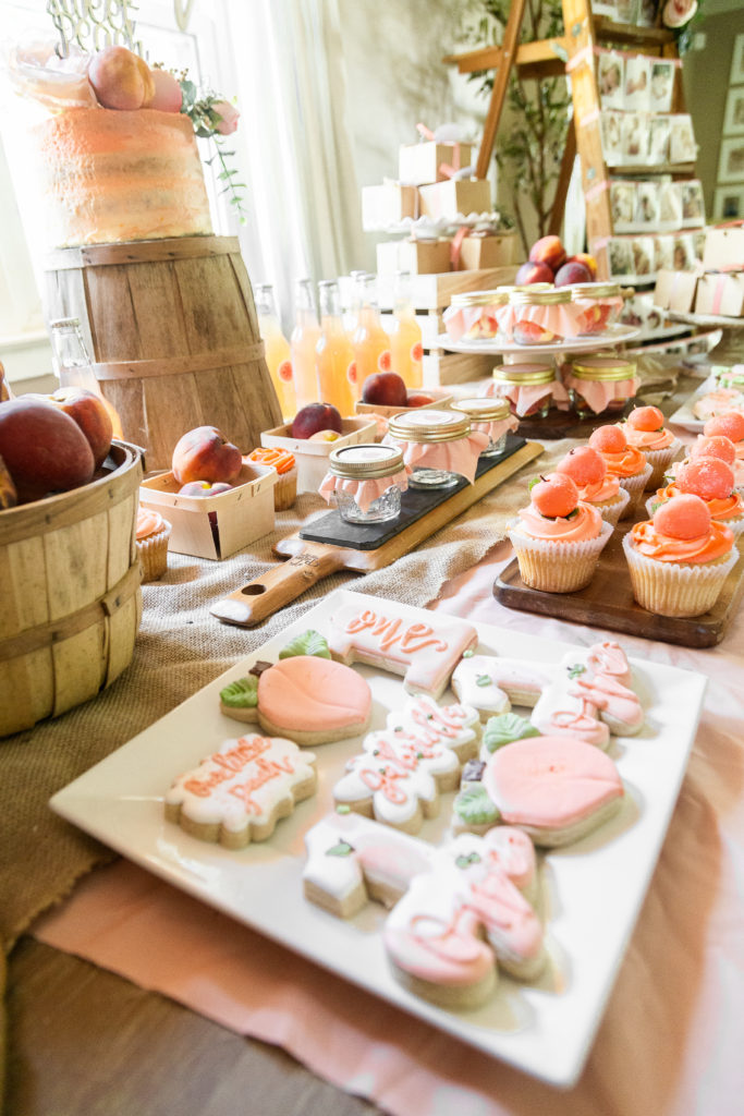 One Sweet Peach First Birthday Party - Living with Amanda