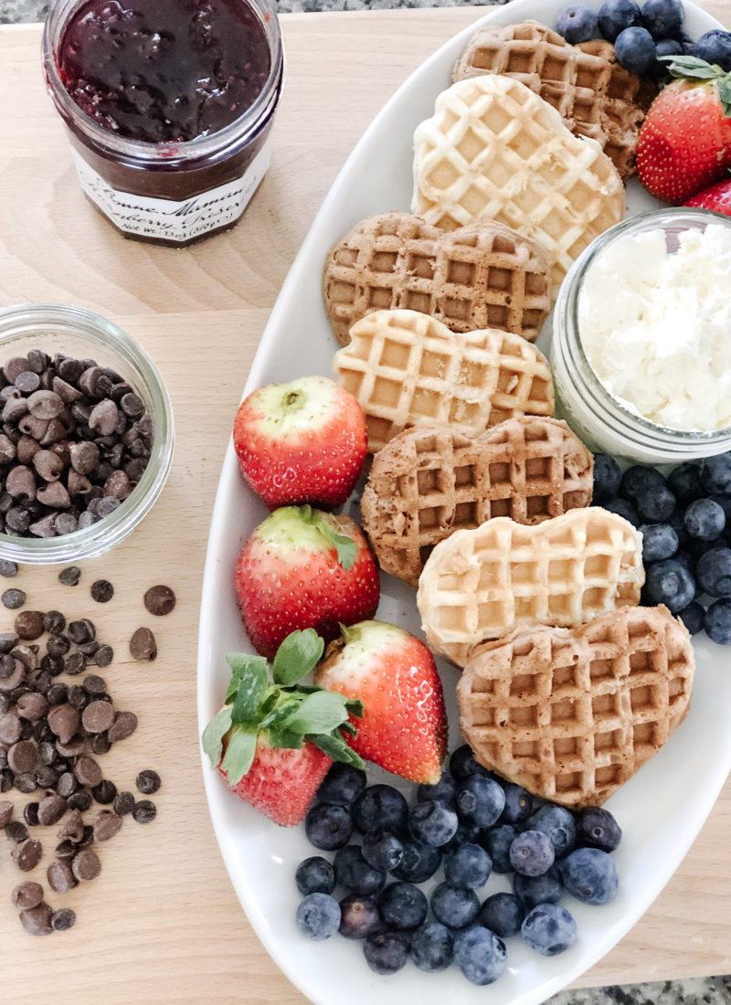 Valentine’s Day Brunch: A Waffle Board Made Two Ways