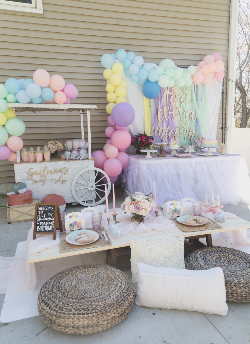 Four Ever a Unicorn: A Magical 4th Birthday Party