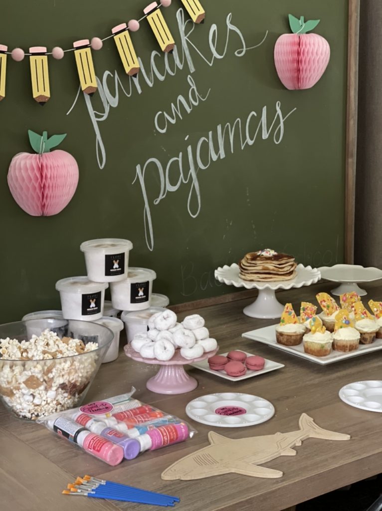A Preppy Pretty Pancakes and Pajamas Birthday Party » We're The